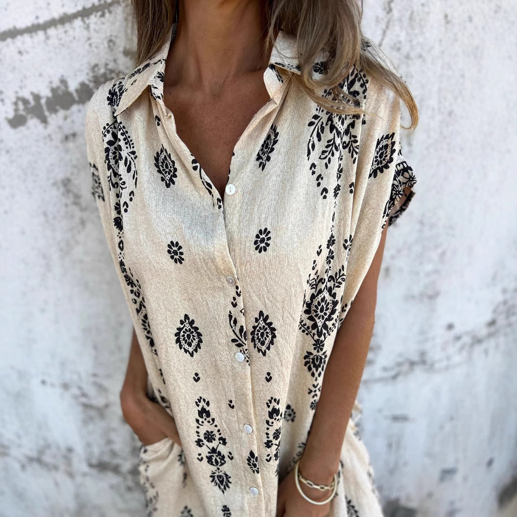 Siera | Sleeveless Dress For Beach