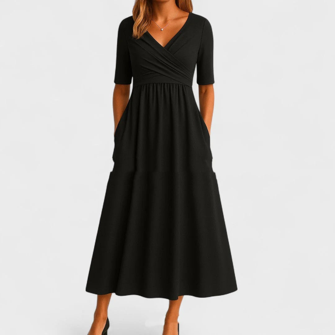 Novea | V-neck Dress