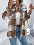 Aven | Casual Plaid blouse
