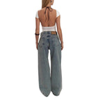 Noir | Retro Straight Pants