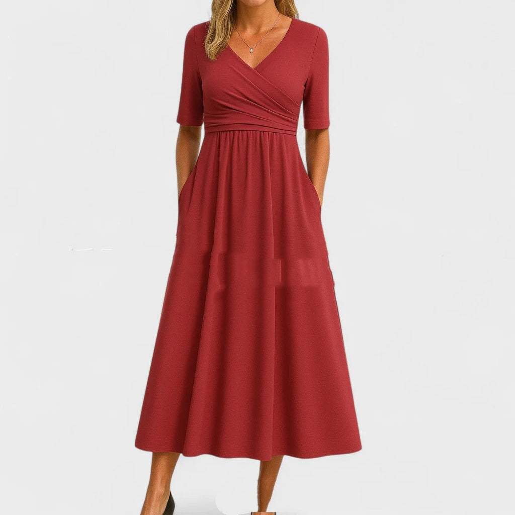 Novea | V-neck Dress