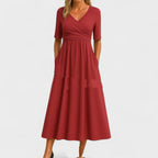 Novea | V-neck Dress