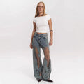 Noir | Retro Straight Pants