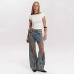 Noir | Retro Straight Pants