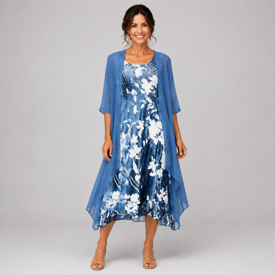 Sophia – Vestido Elegante de Dos Piezas