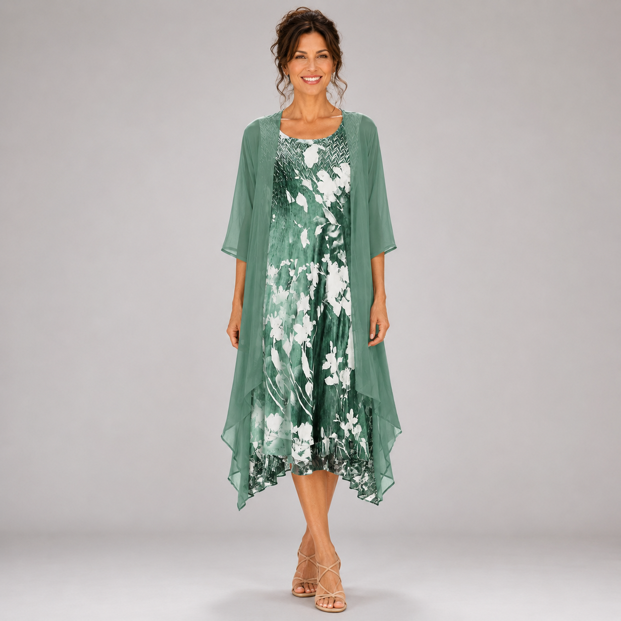Sophia – Vestido Elegante de Dos Piezas