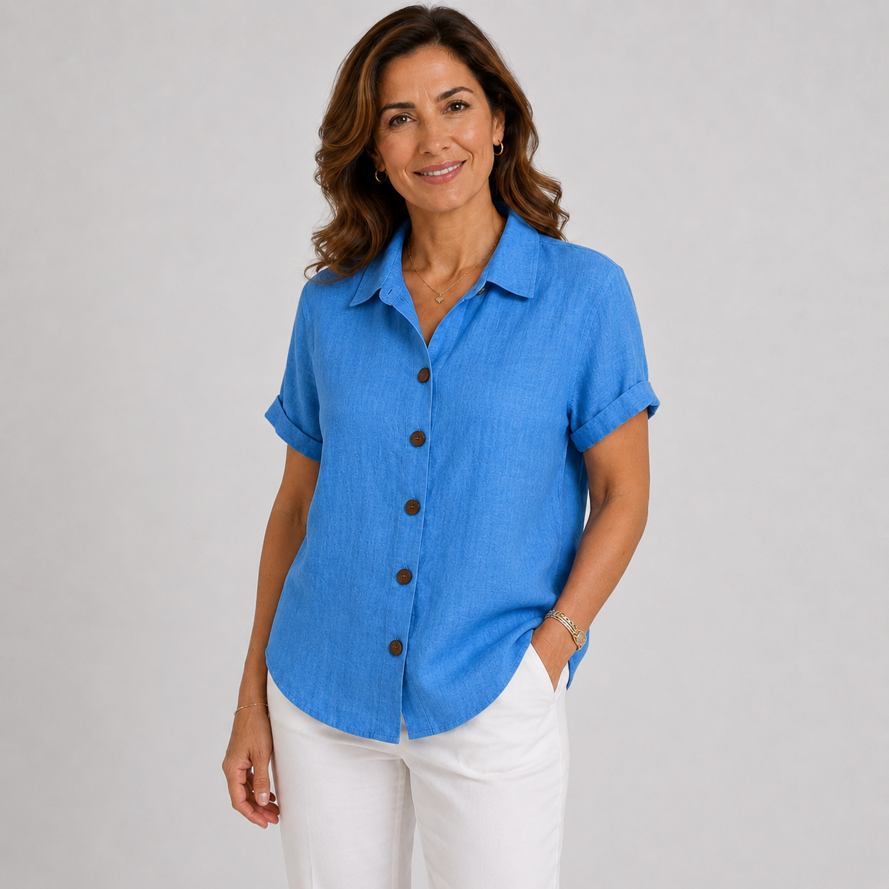 Lucía | Camisa Ligera con Botones