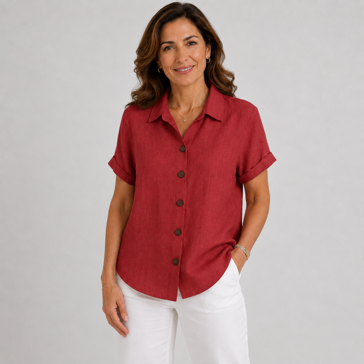Lucía | Camisa Ligera con Botones