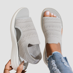 Sara | Sandalias con plataforma, de punto transpirable para mujer