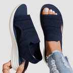 Sara | Sandalias con plataforma, de punto transpirable para mujer
