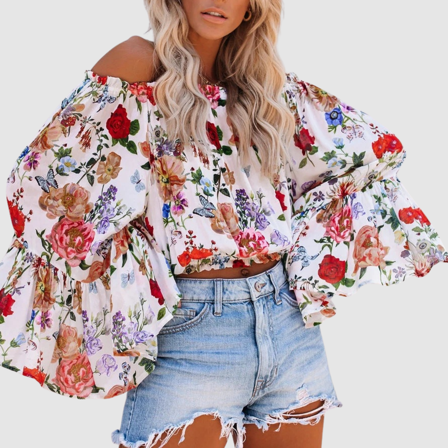 Tova | Blusa de un solo hombro