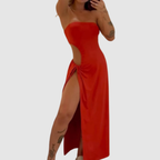 Siera | Off-neck Tube Top Dress