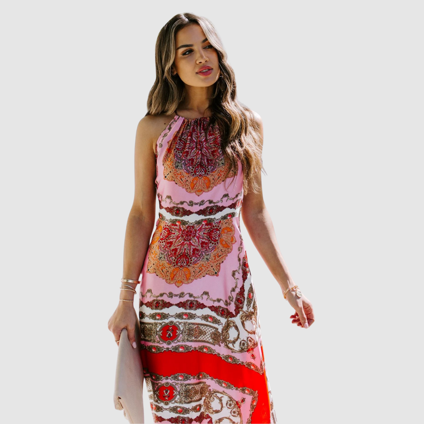 Amora | Halter Beach Dress