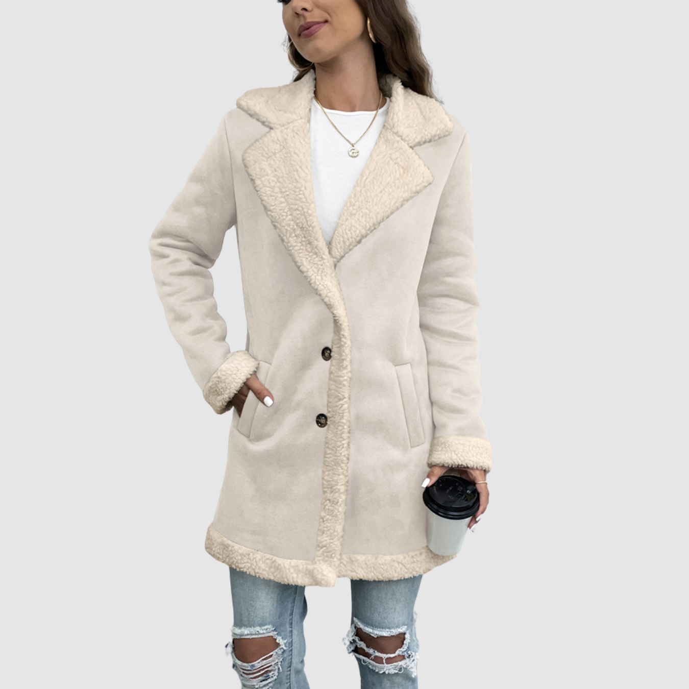 Aven | Elegant Woolen Coat