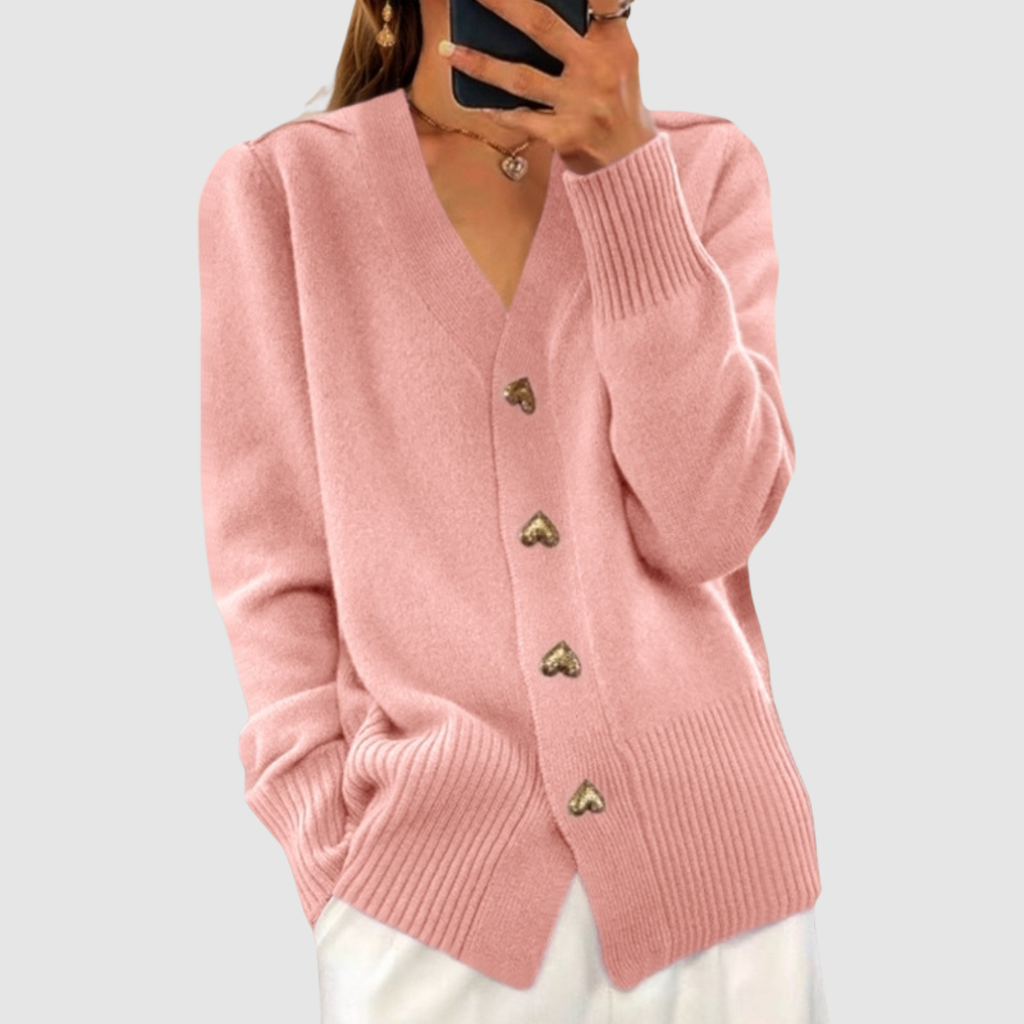 Isla | V-neck Knitted Sweater