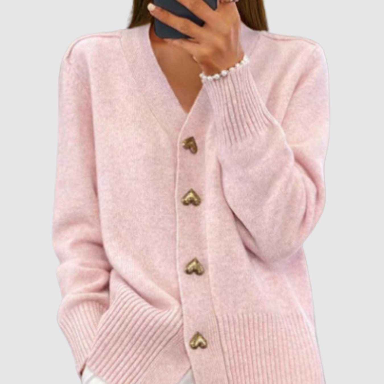 Isla | V-neck Knitted Sweater