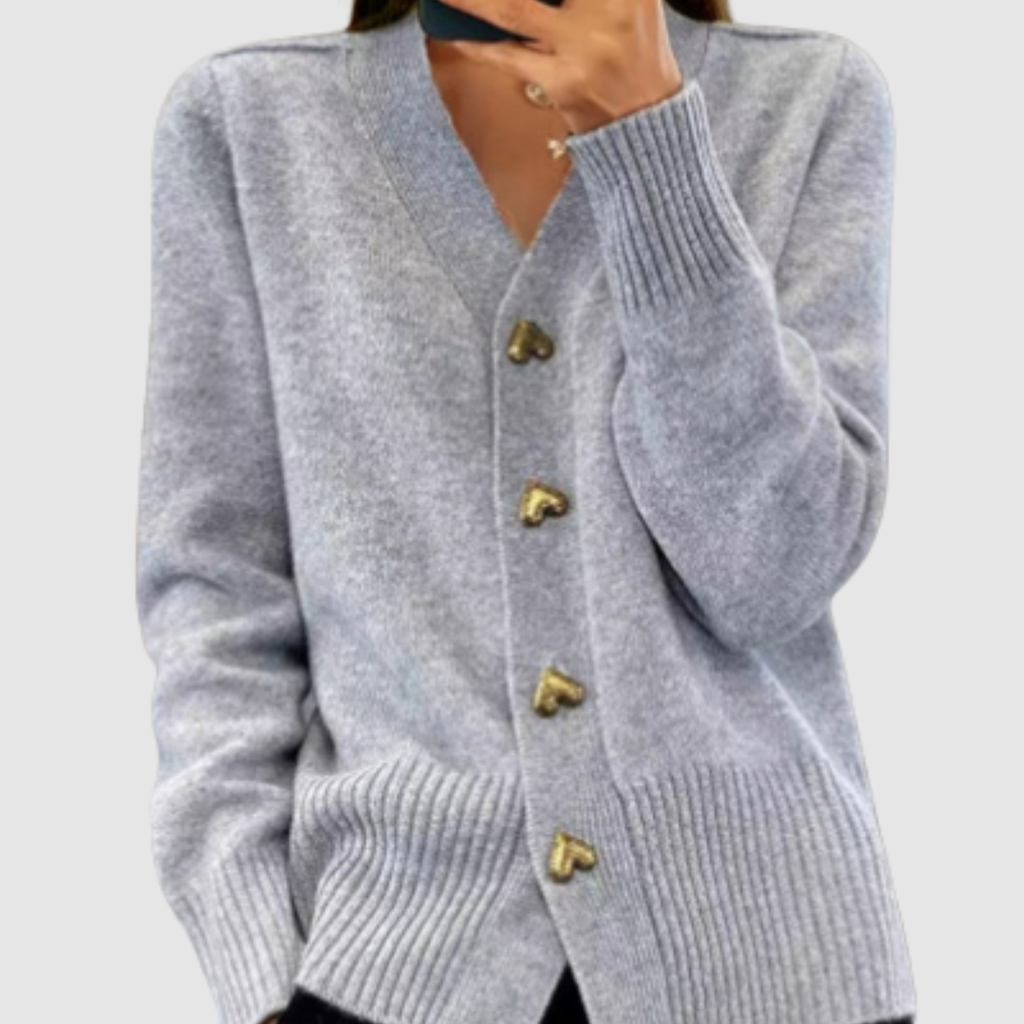 Isla | V-neck Knitted Sweater