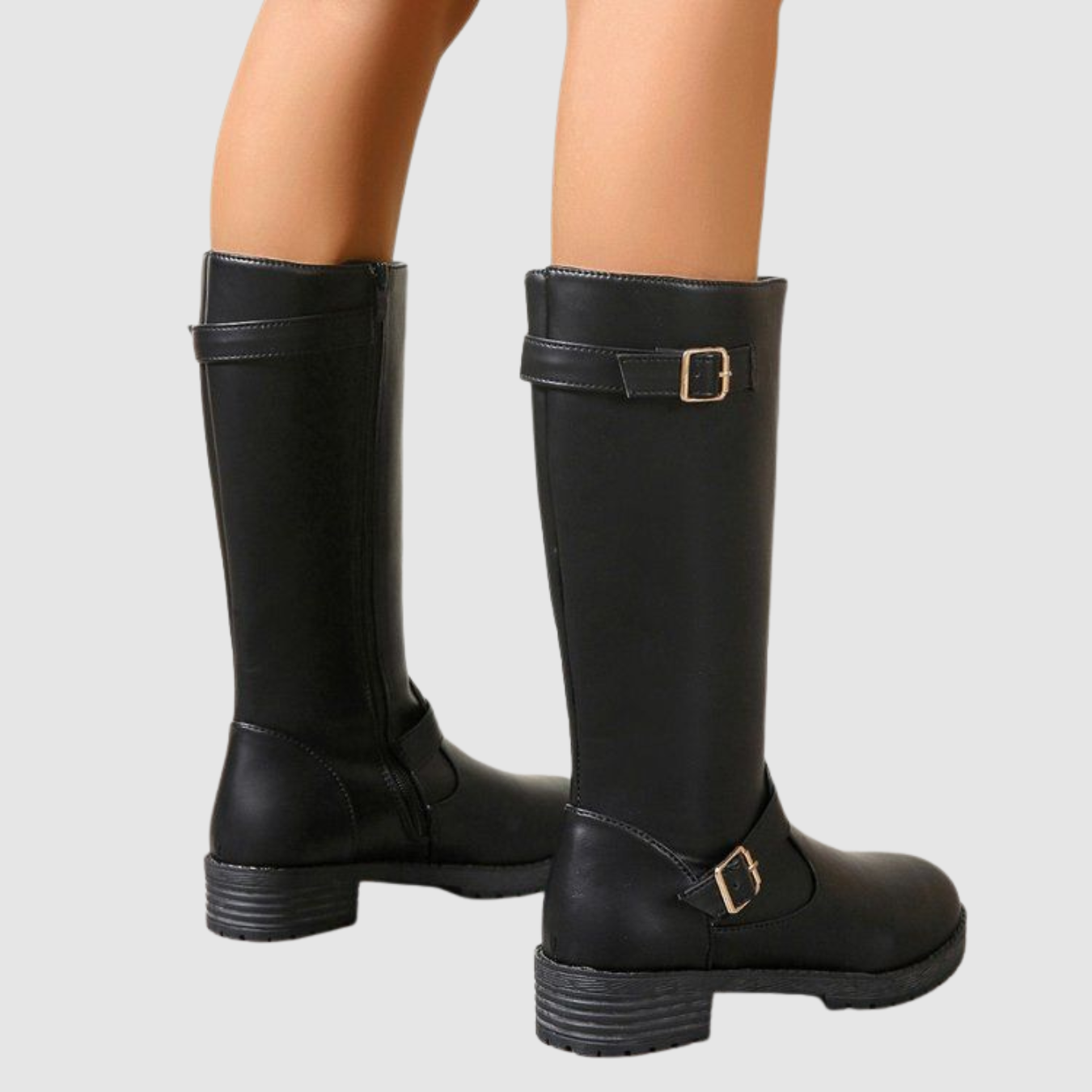Kaia | Tall Boots With Zippers