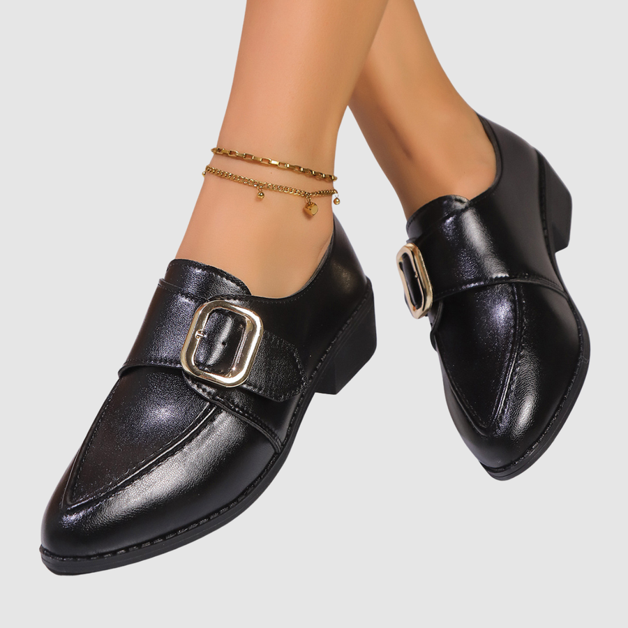 Auri | Zapatos de piel con lazo
