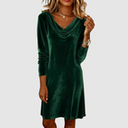 Amora | Elegant Velvet Dress