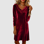 Amora | Elegant Velvet Dress