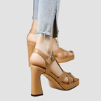 Vivi | Thick Heel High Heels