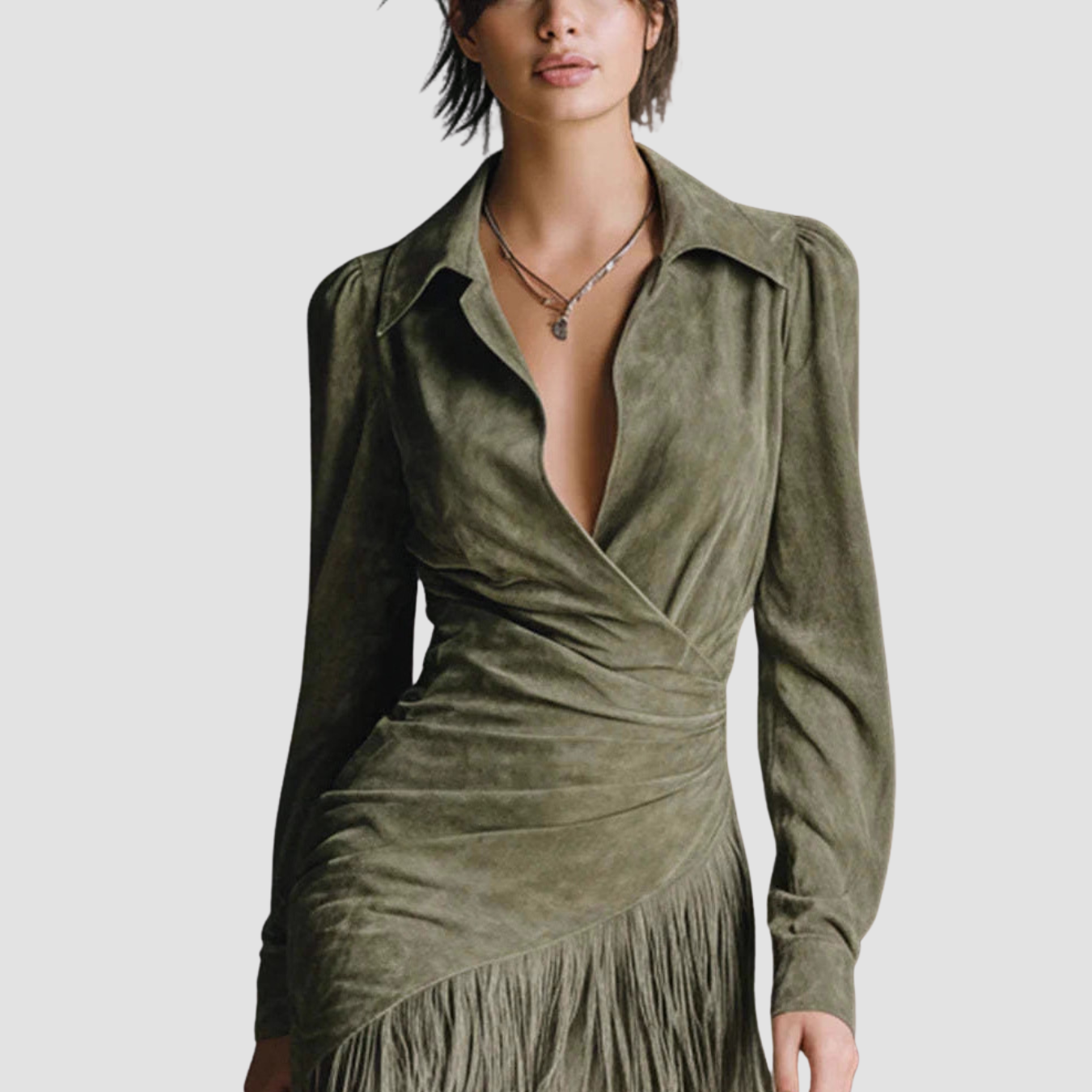 Amora | Western Long Sleeve Dress