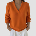 Cleo | V-neck Sweater Knitted