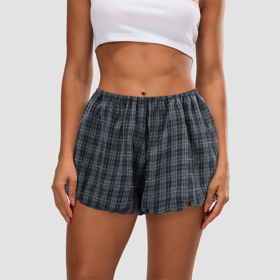 Neava | Pantalones cortos casuales a cuadros