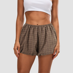 Neava | Casual Plaid Shorts