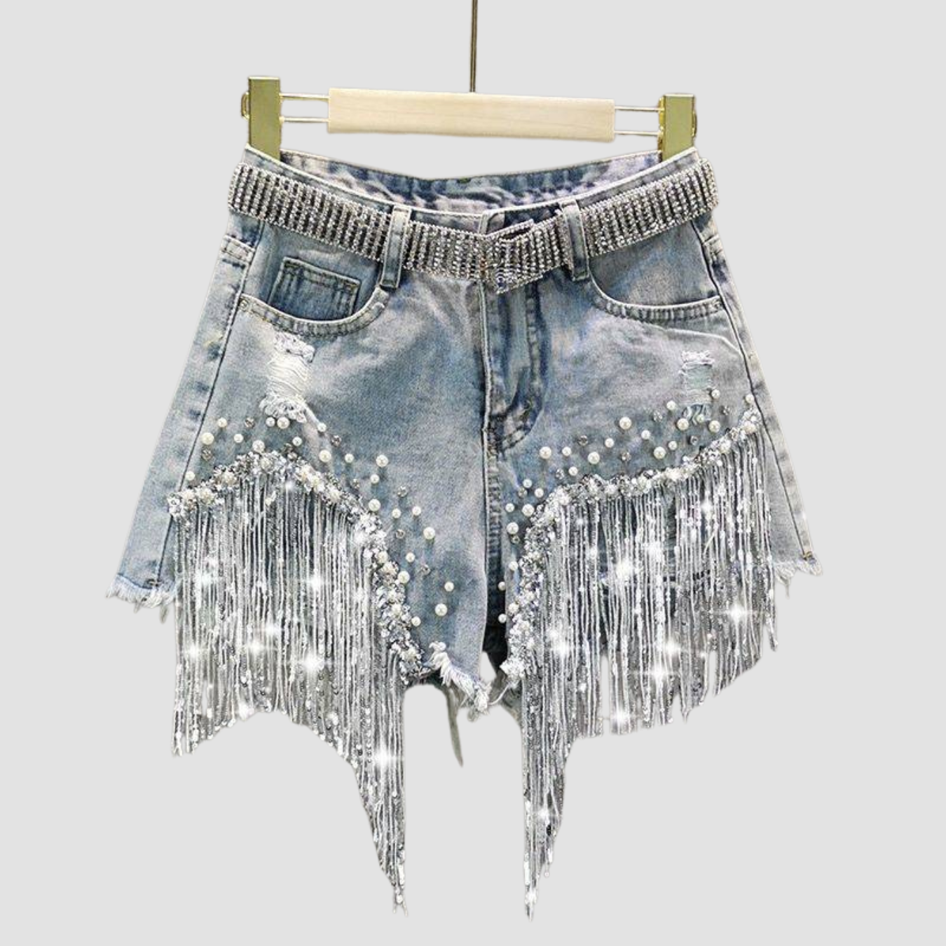 Martina | Ripped Jeans Shorts