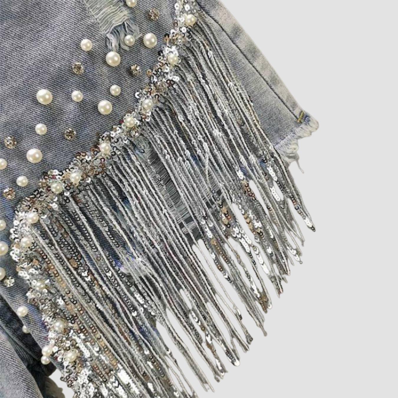 Martina | Ripped Jeans Shorts