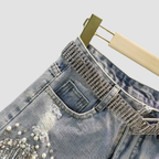Martina | Ripped Jeans Shorts