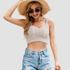 Java | V-neck Tube Top