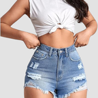 Elen| Retro Denim Shorts