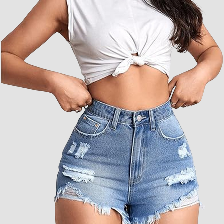 Elen| Shorts vaqueros retro
