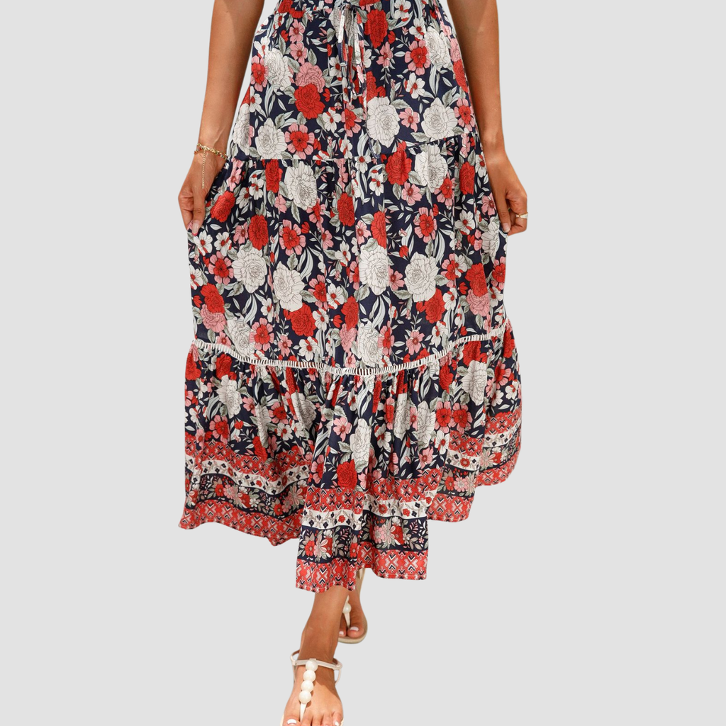 martina | Floral Bohemian Skirt