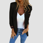 Isla | Red Cheetah Blazer