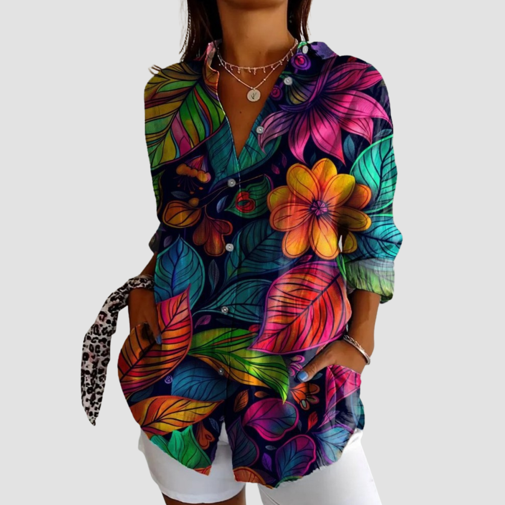 Tova | Collerful Blouse