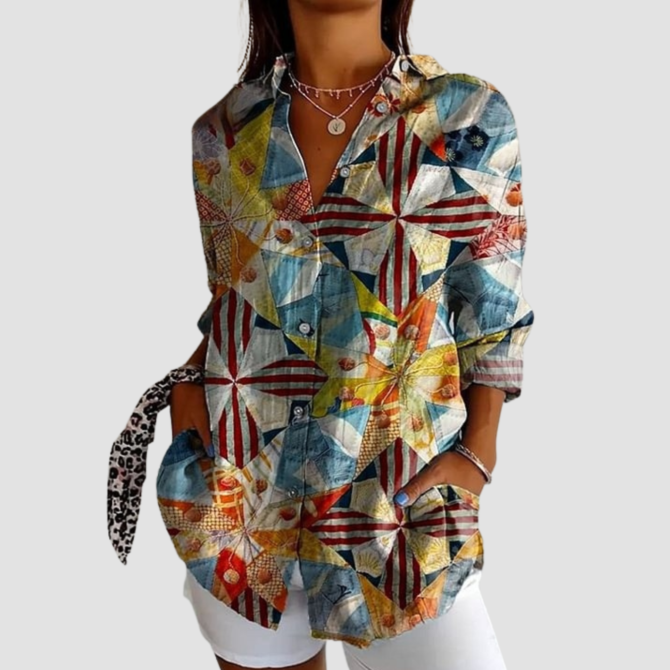 Tova | Collerful Blouse