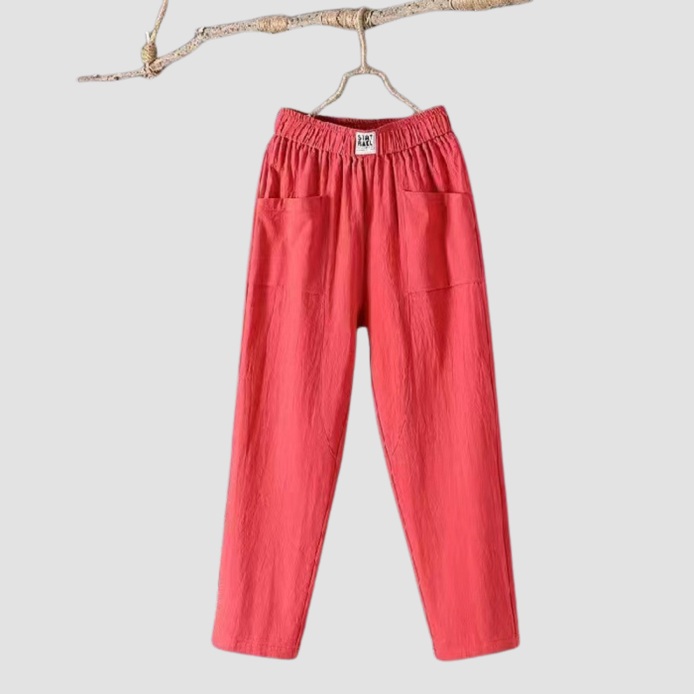 Noir | Pantalones rectos recortados