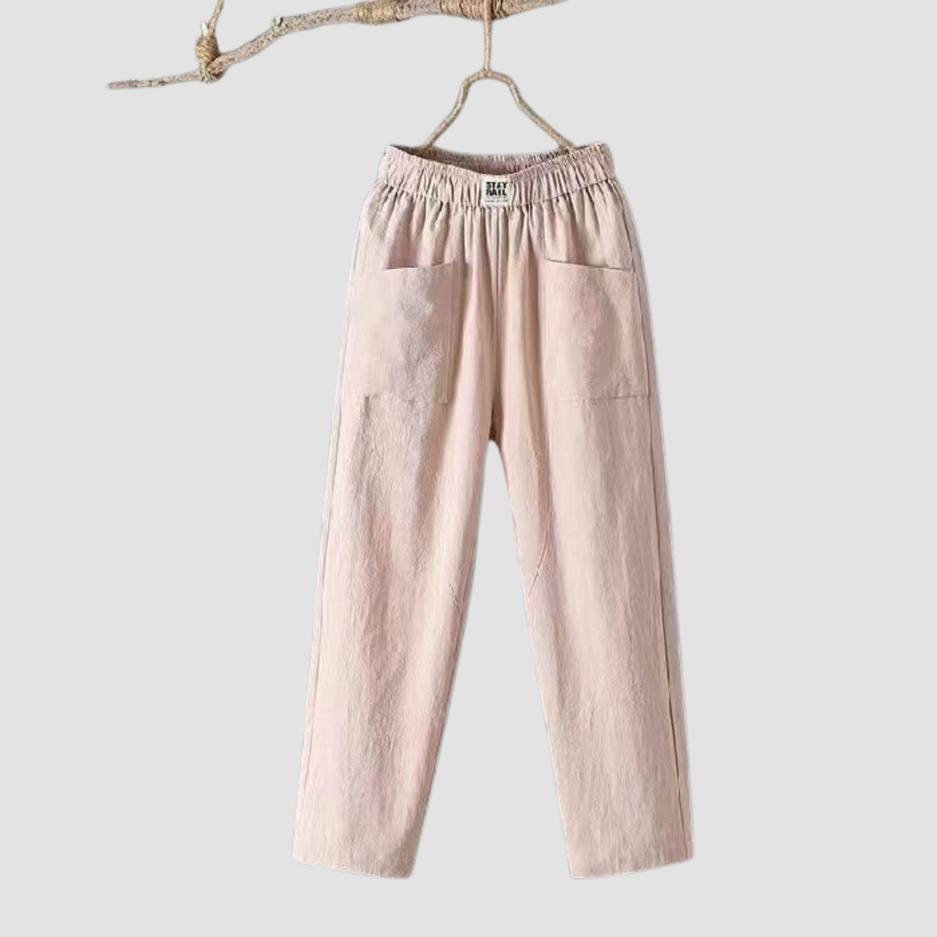 Noir | Straight Pants Cropped