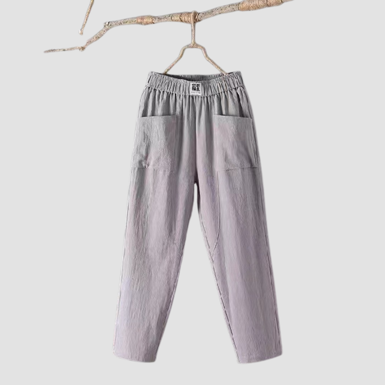 Noir | Pantalones rectos recortados