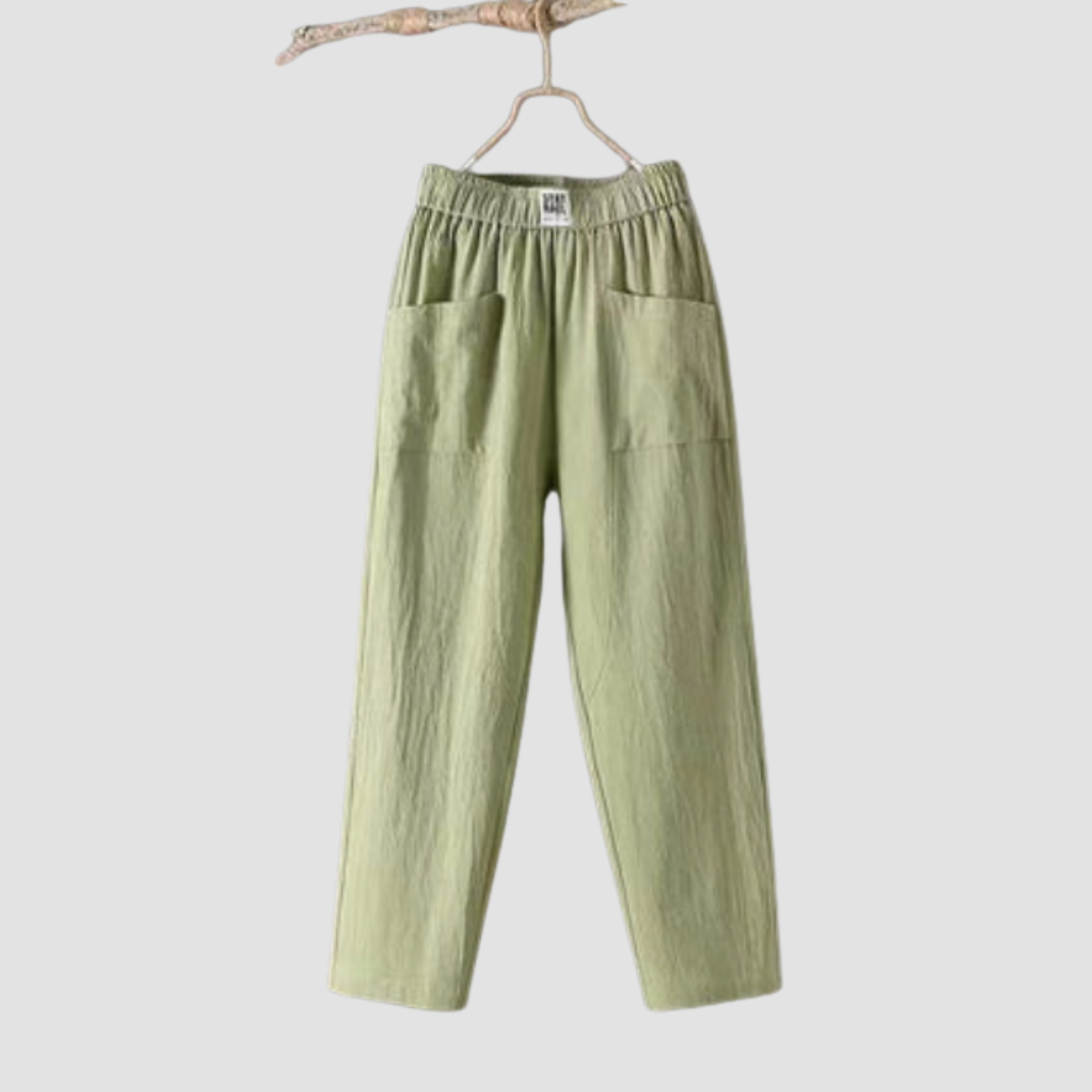 Noir | Straight Pants Cropped