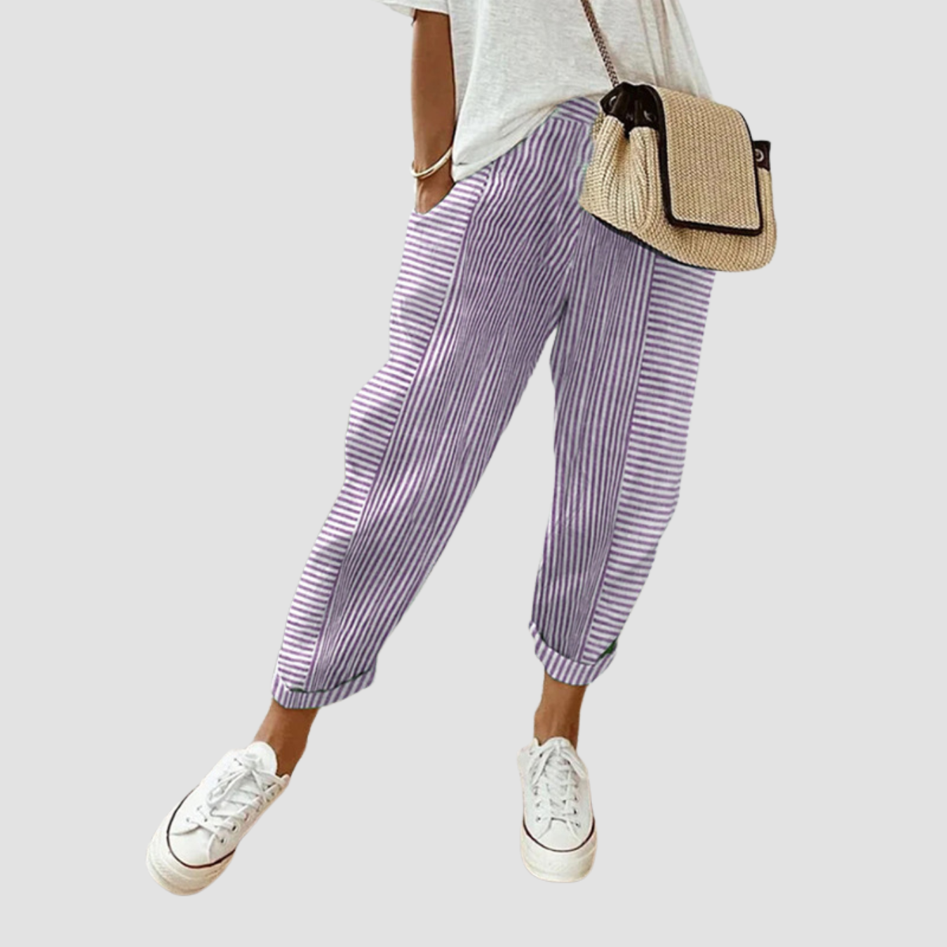 Noir | Casual Loose Pants