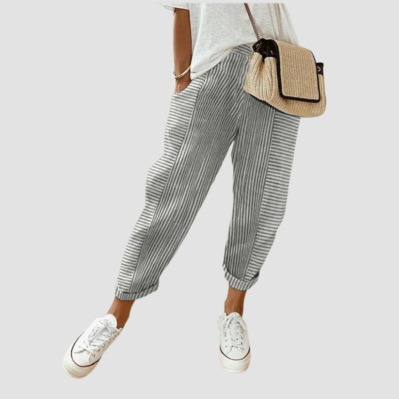 Noir | Casual Loose Pants