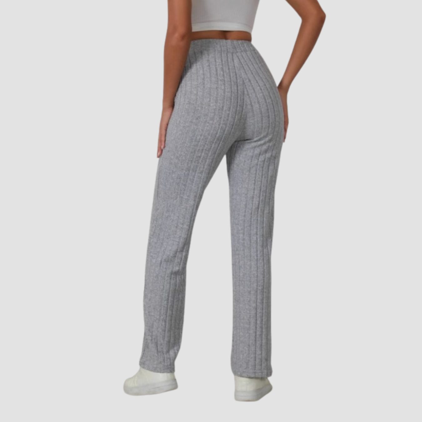 Noir | Loose Straight Trousers