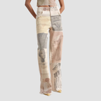 Noir | Retro Wide-leg Straight Pants