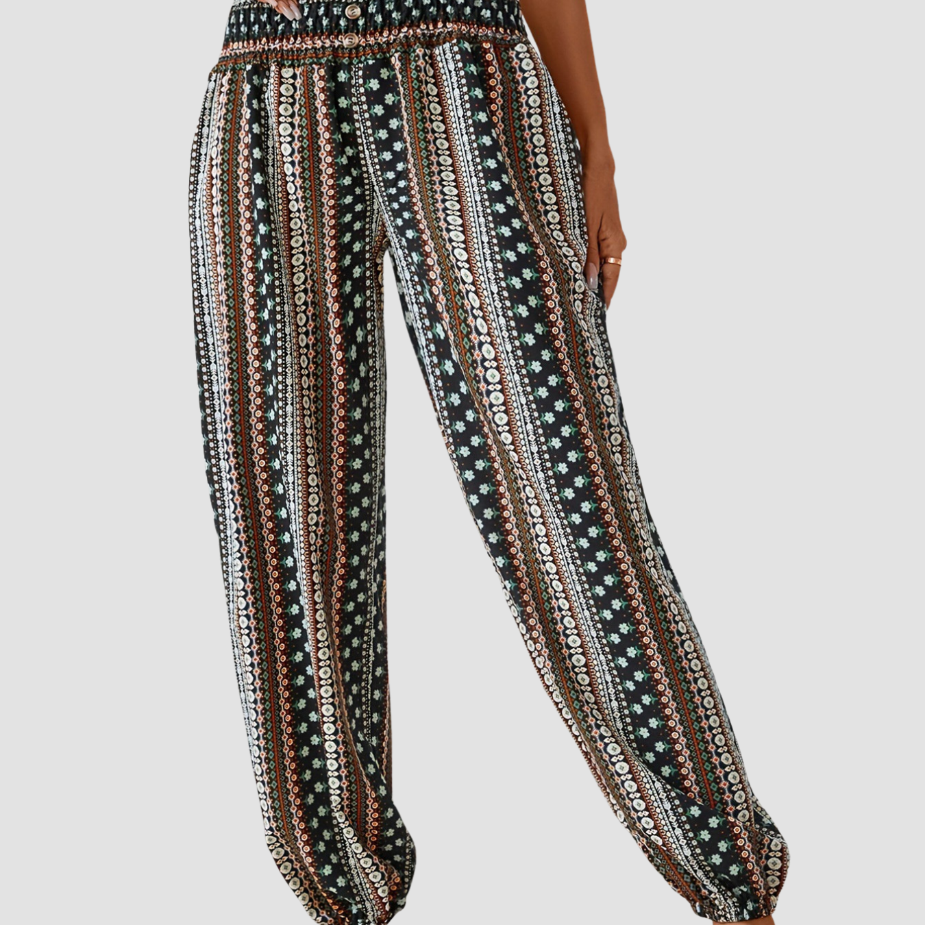 Noir | Loose Slimming Trousers