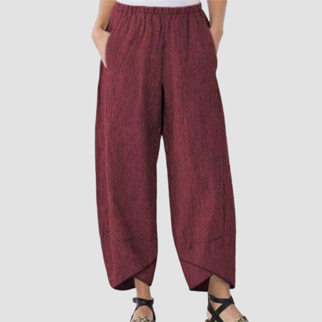 Noir | Wide Leg Pants Loose